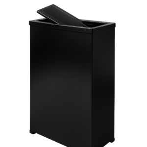 Basurero Metálico a Medida con Tapa Vaivén | Fabricación en Chile